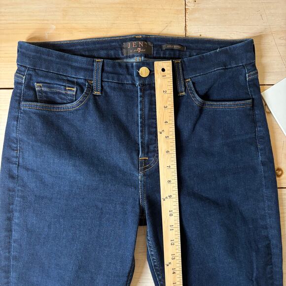 Jen7 by Seven for all Mankind EUC Women's Dark Wash Ankle Skinny Jeans Size 10 - Picture 7 of 8
